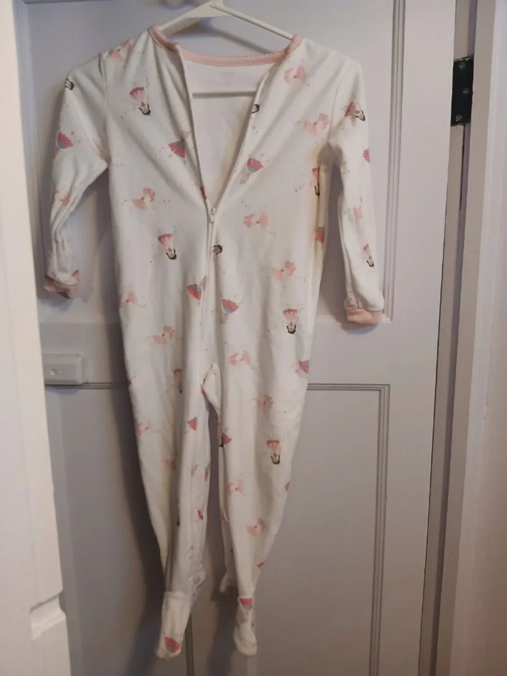 Carter's Girls 4T Pajama One Piece ballerina